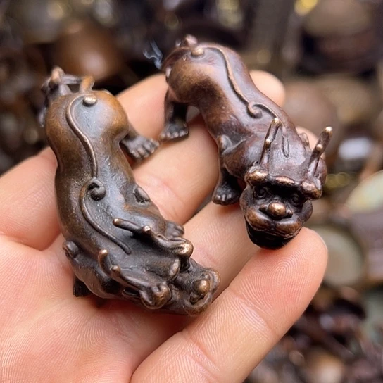 铜制文玩把玩物件