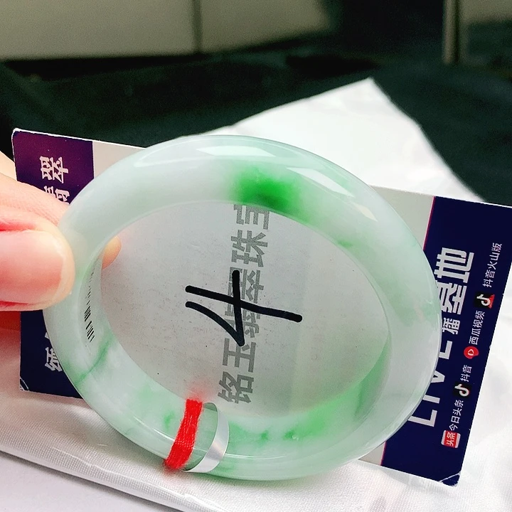 翡翠未镶嵌手镯缅甸天然a货翡翠手镯