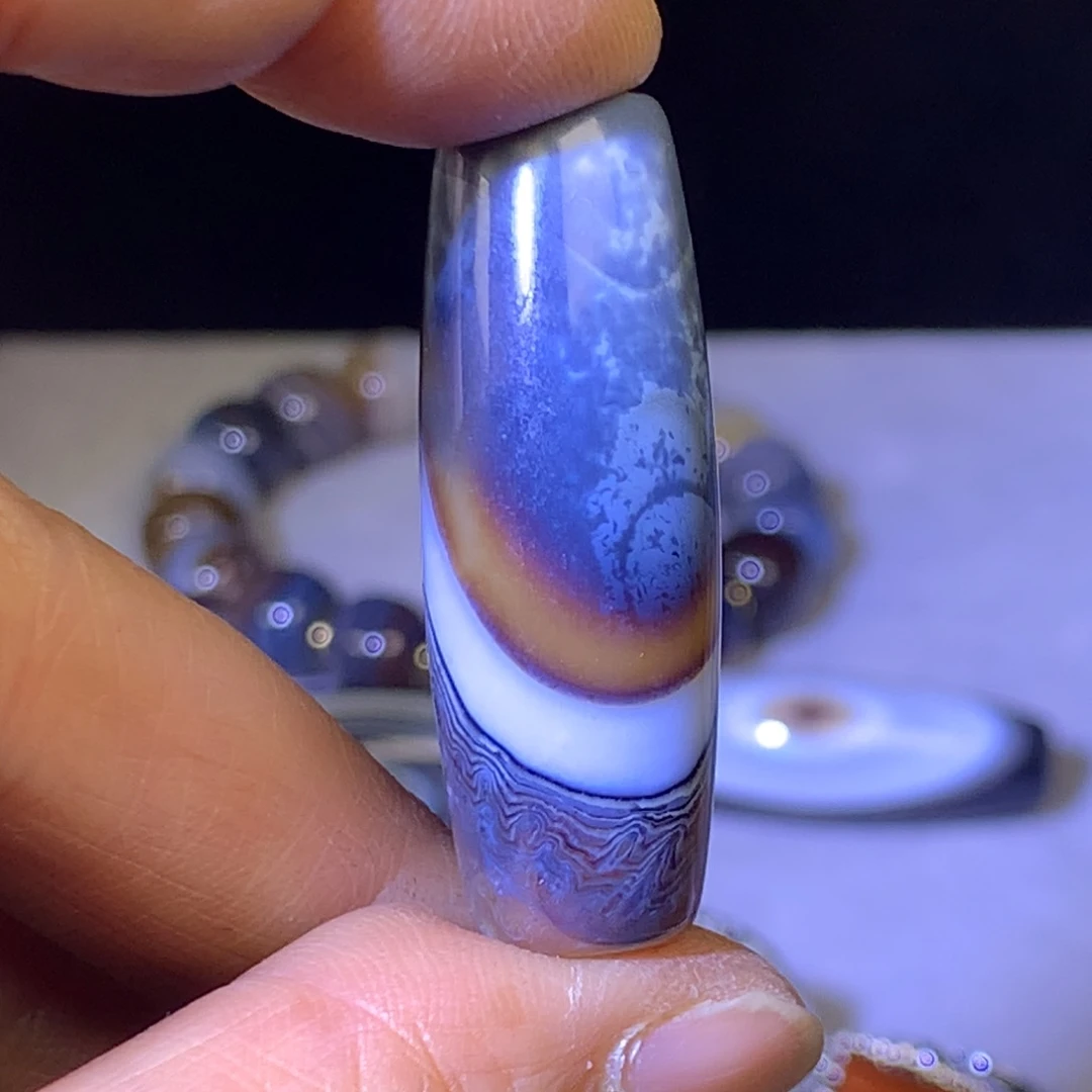 玛瑙/玉髓合金颈饰