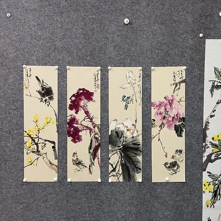 九***斌国画张强老师国画作品