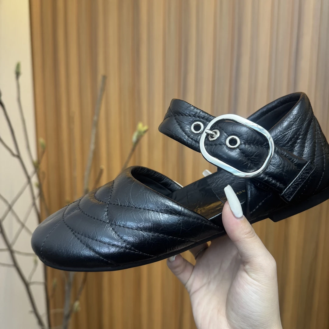 爱的睿时尚百搭洋气气质平底鞋25013-5