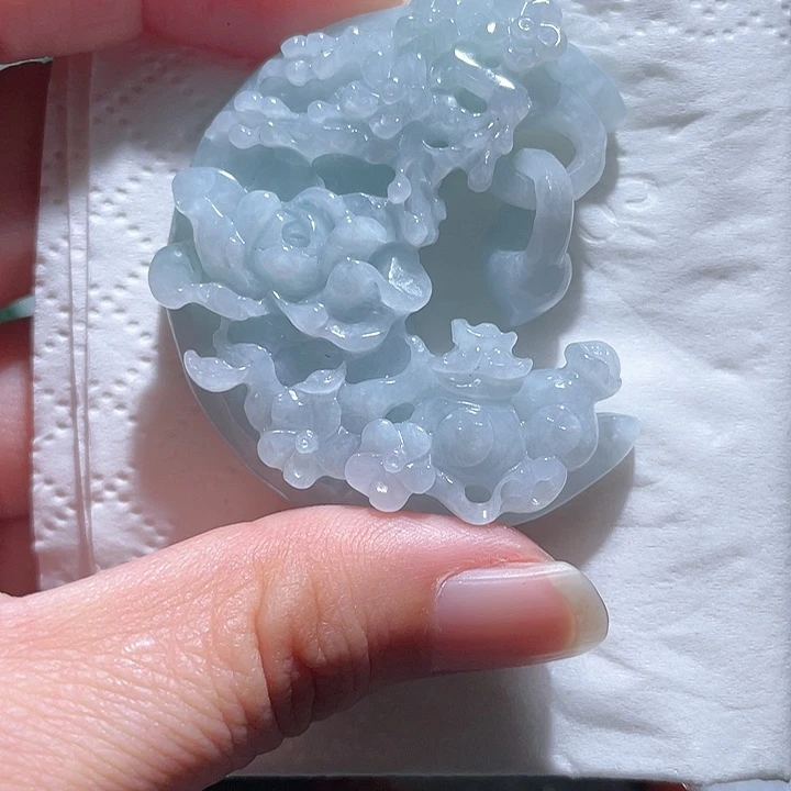 颈饰未镶嵌翡翠天
