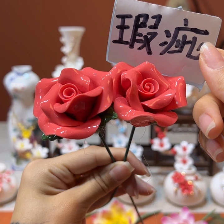 景德镇陶瓷手工精致陶瓷摆件