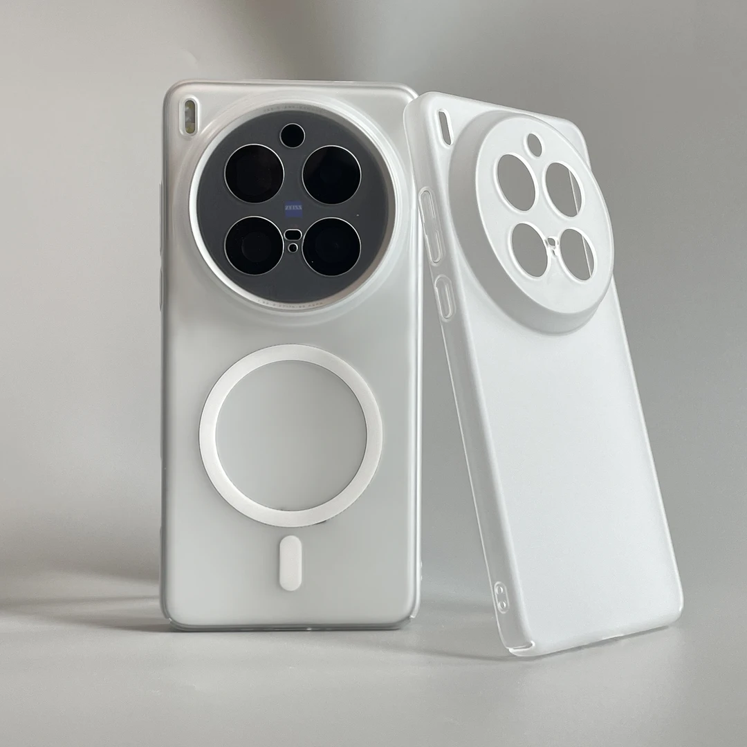 冰雾磁吸超薄适用vivox300pro手机壳磨砂x300半透明x200S防摔硬壳