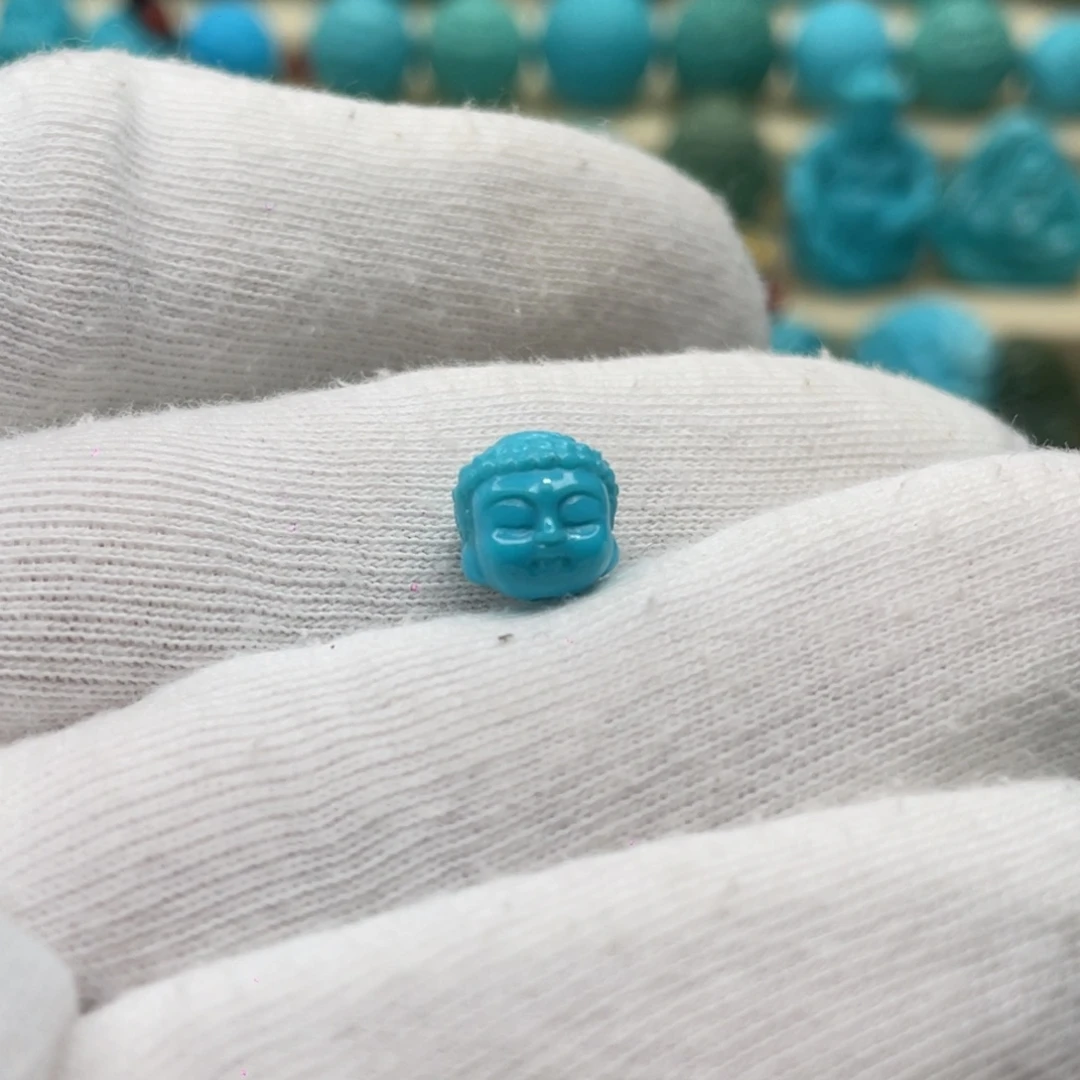 绿松石未镶嵌颈饰卡8.6-8.8