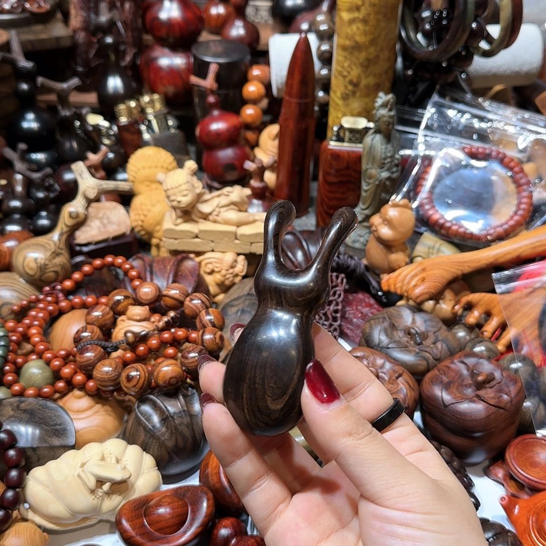 香榧木蜡**新紫光檀紫光檀