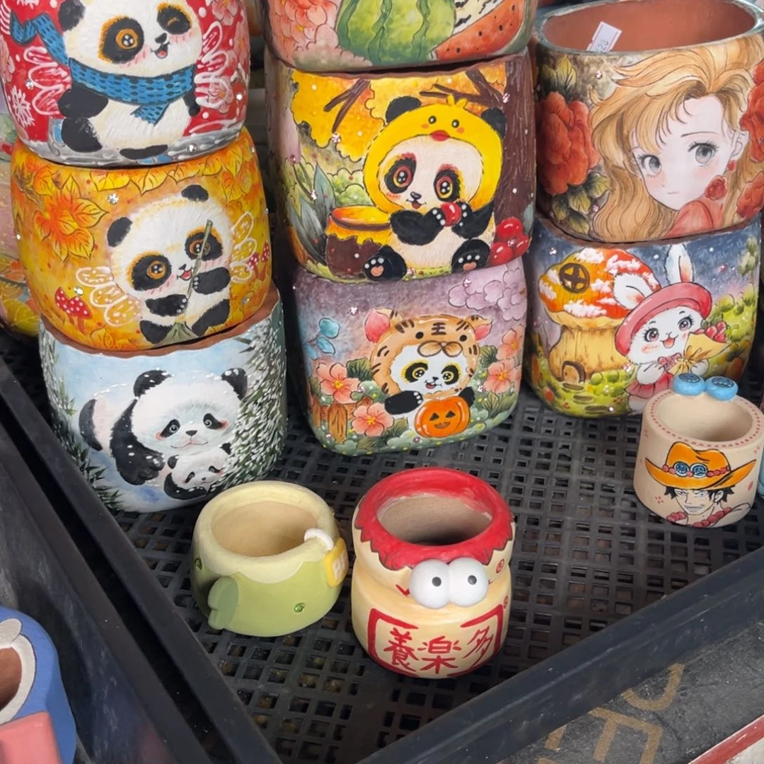 ****版小祝拍多肉   花盆