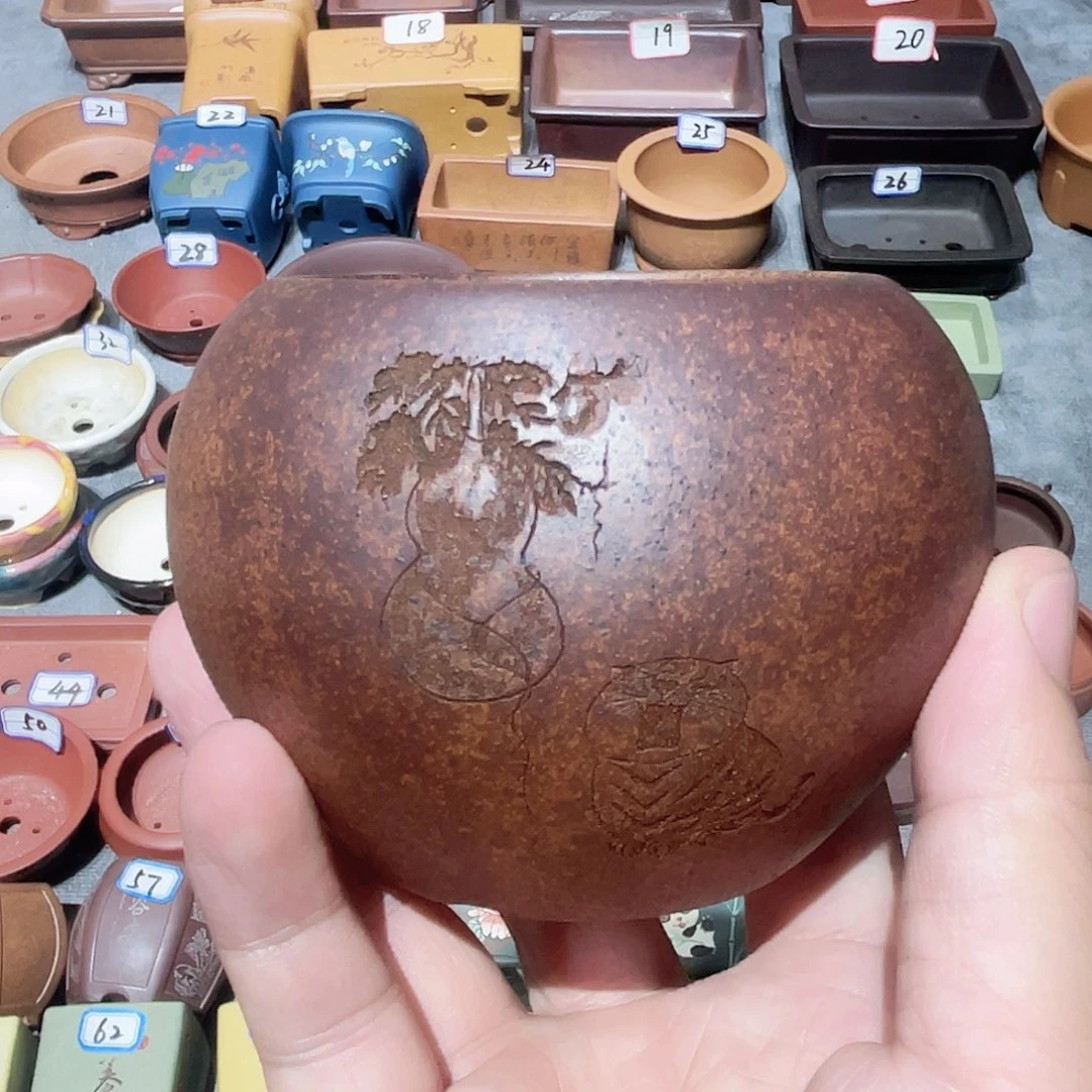 紫砂小盆6.5*6cmmmm