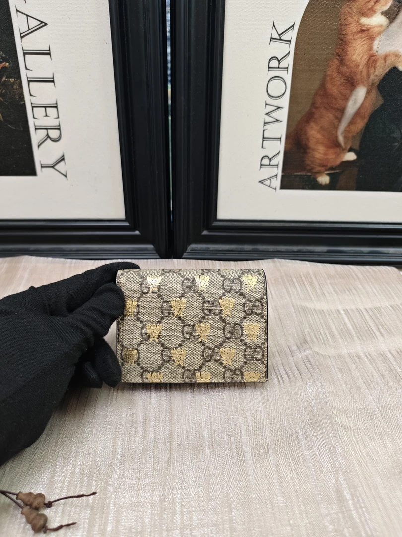 95新 GUCCI/古驰 95新古驰小蜜蜂小钱包