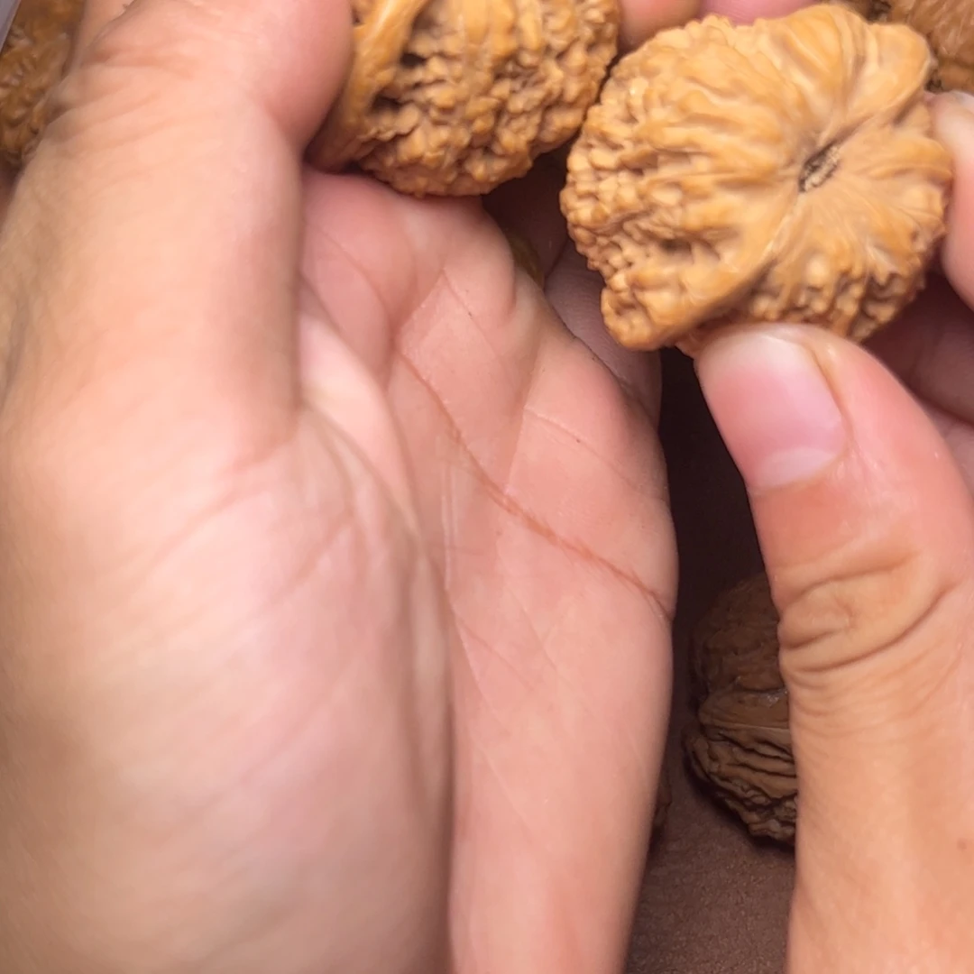 文玩核桃把件文玩核桃品种绣球