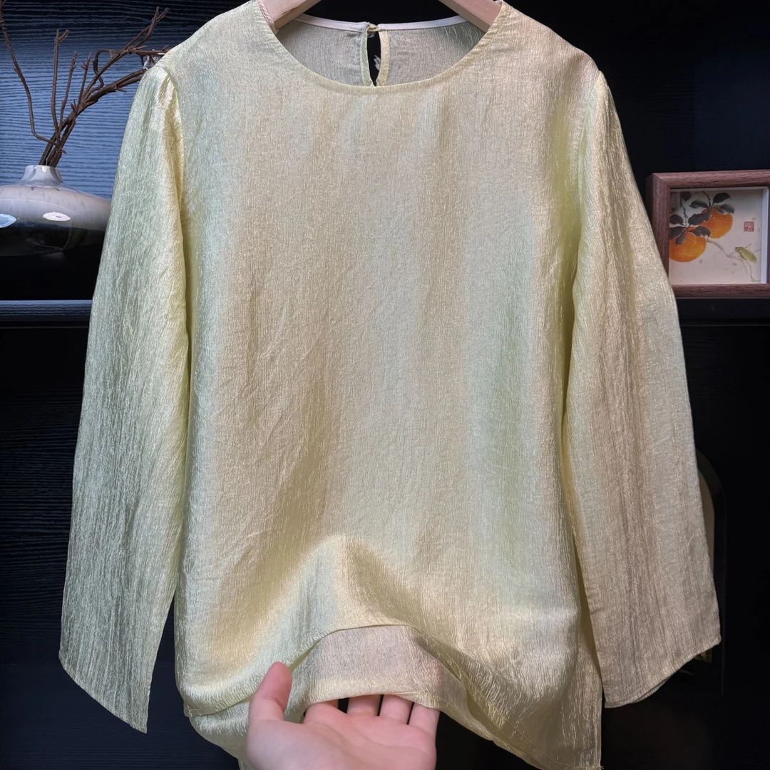 经典百搭气质小衫2528