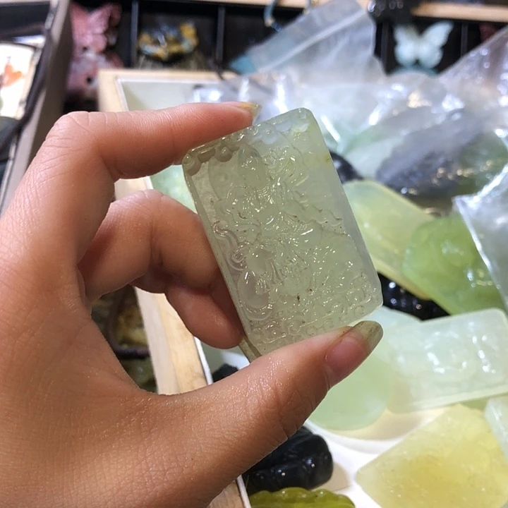 未镶嵌岫玉岫玉挂件