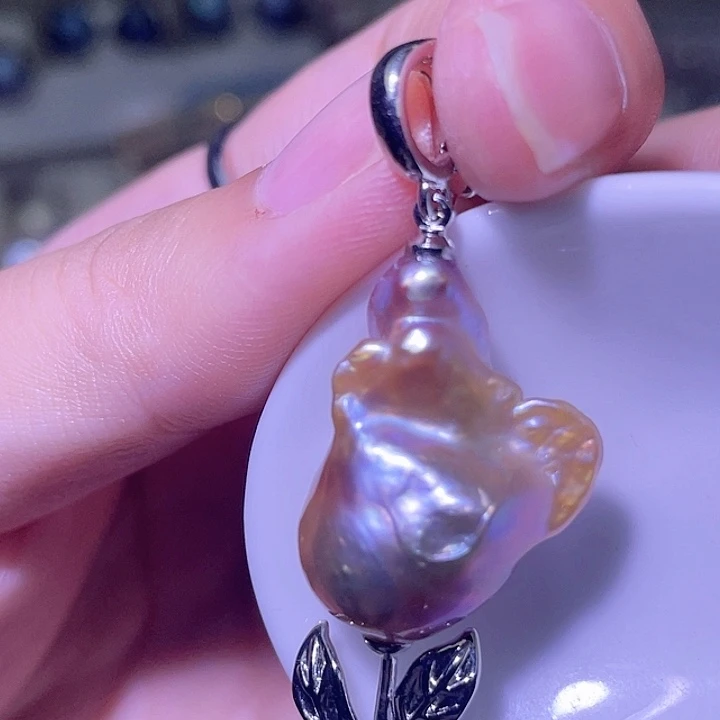 淡水珍珠合金颈饰66