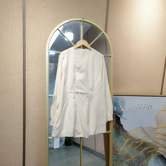 CJ131孕妇杏色上衣M90-120XXL150