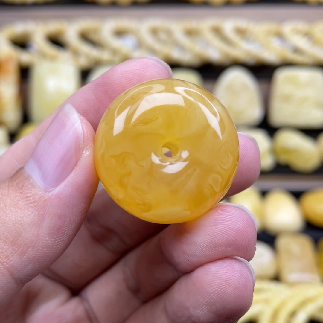 琥珀未镶嵌裸石琥珀蜜蜡