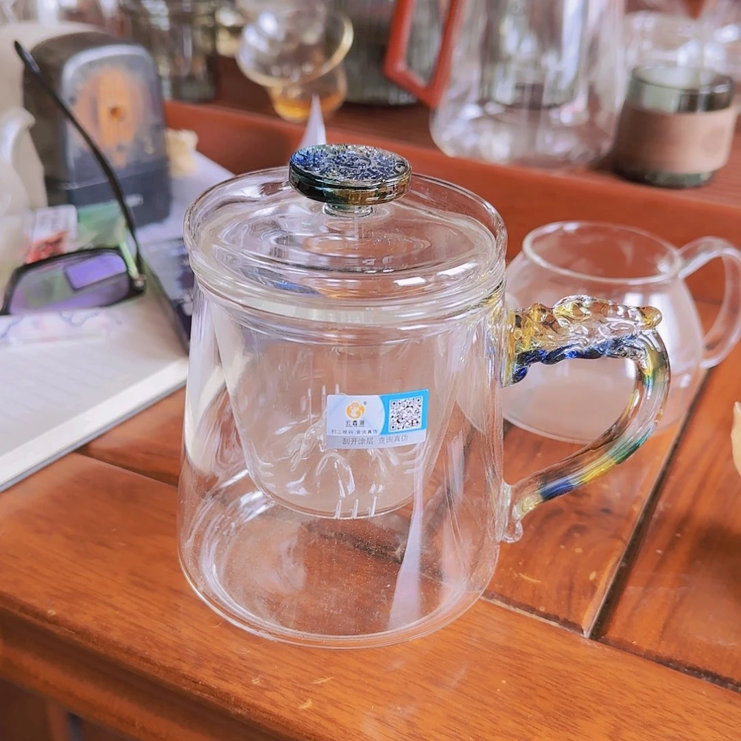 【闪购商品】高硼硅玻璃茶水分离S027彩韵