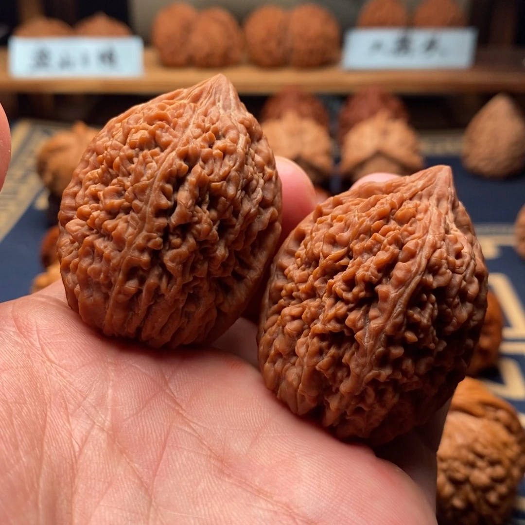 沙***金吊坠文玩核桃36大蒜头