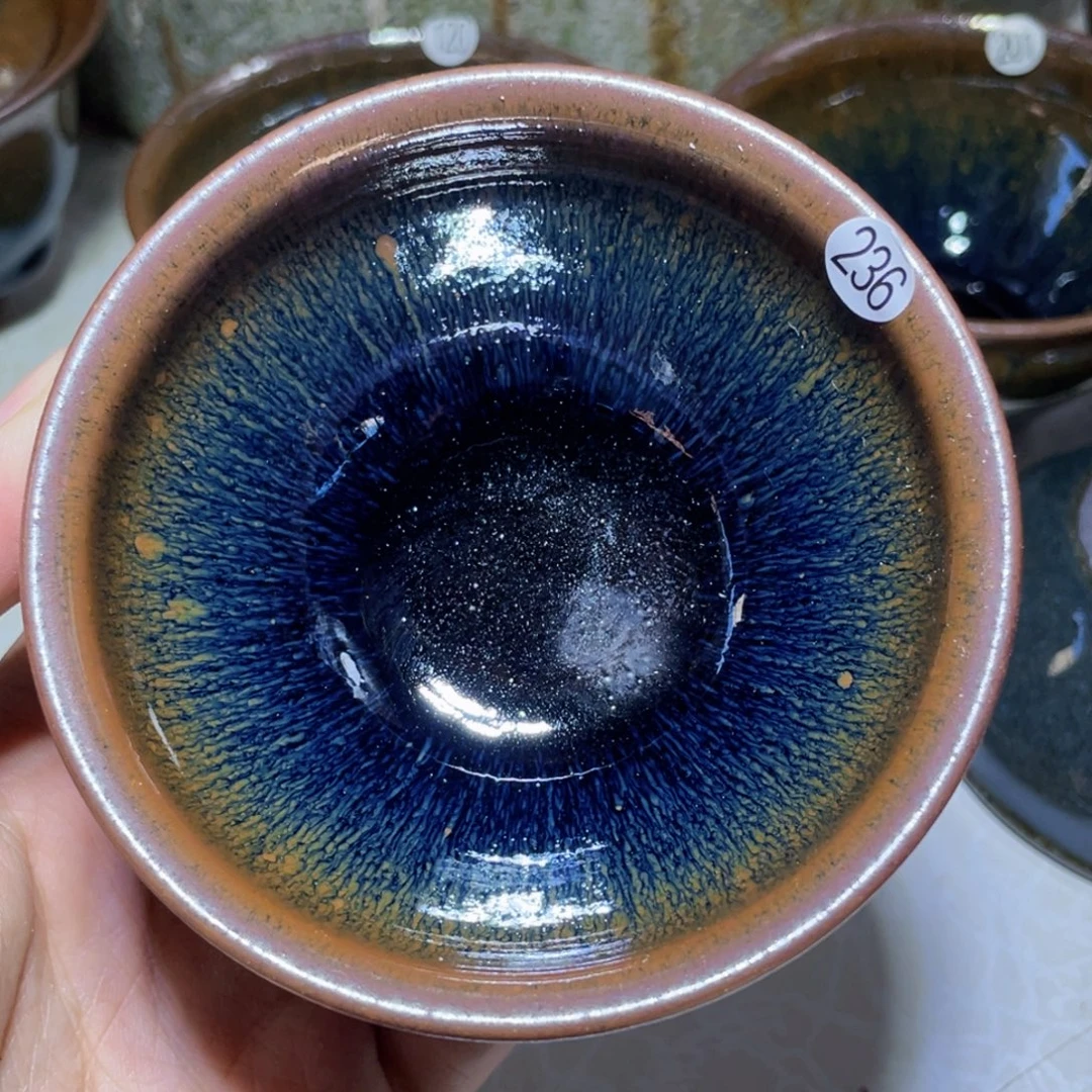茶盏龙窑柴烧建盏236