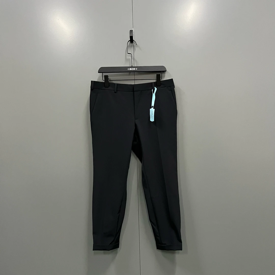 99新 Prada/普拉达 （bb）黑色西裤 48码/8100/吊牌 fg203974