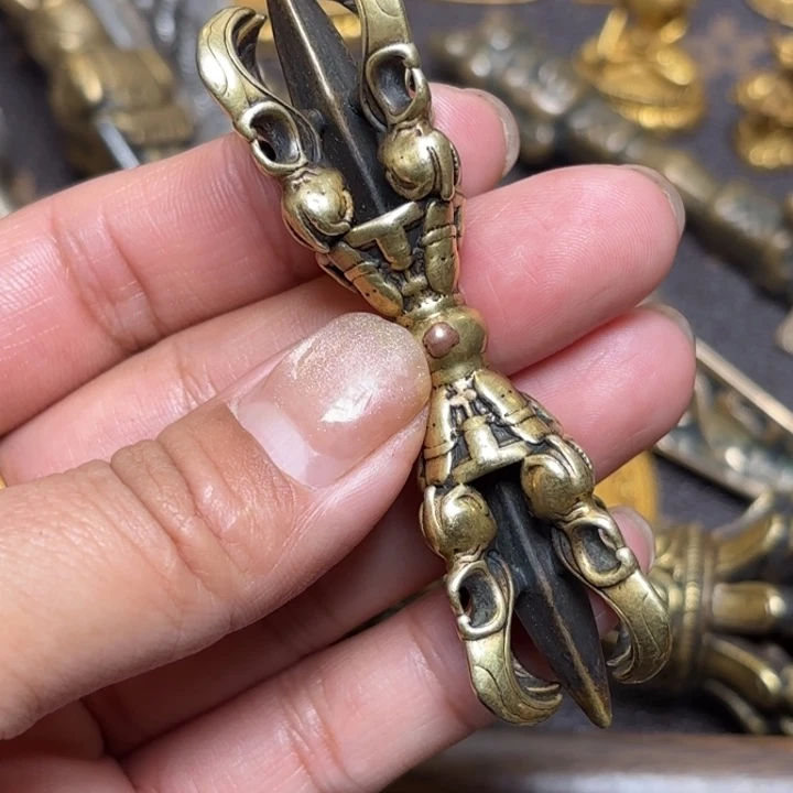 玻璃颈饰藏传喜马拉雅