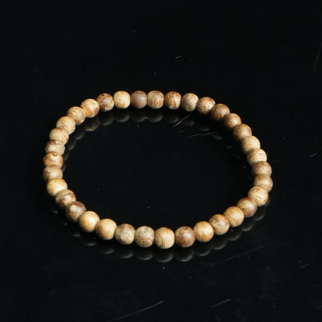 A3006 老文莱沉香九分沉手串 0.57cm 1.9g