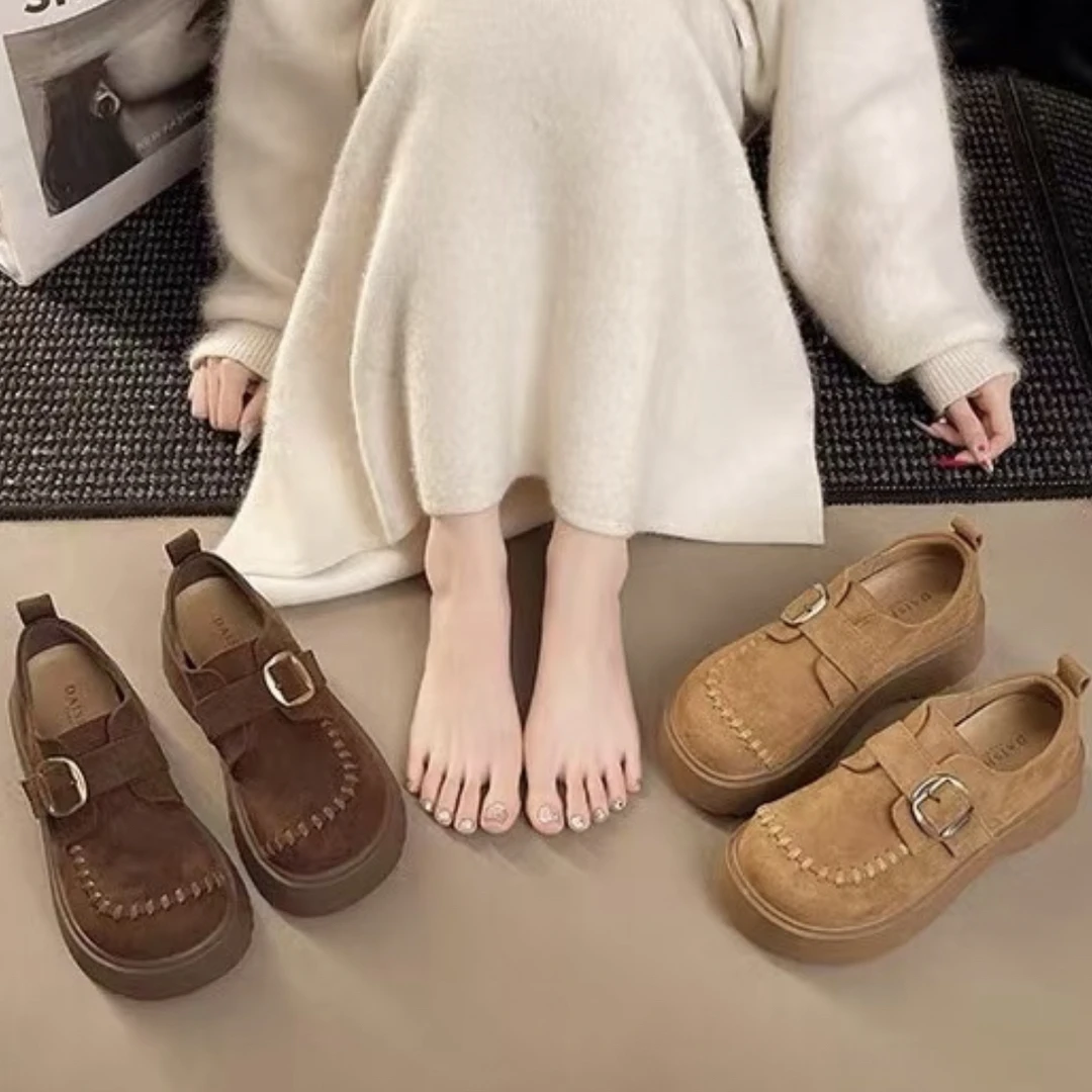 秋冬新款复古勃肯鞋8321