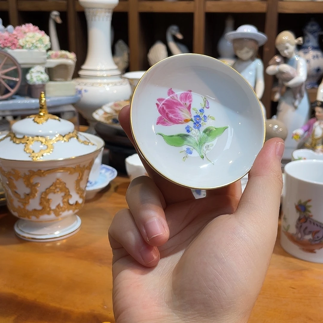 摆件中古一等茶包碟