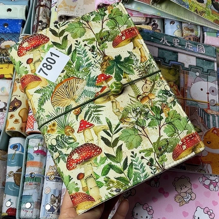 织绣A5 活页不加纸7801