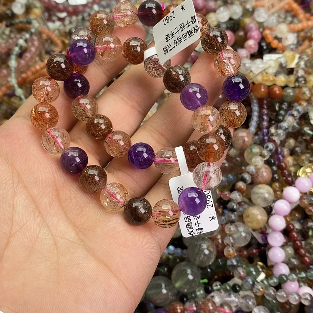 未镶嵌手链水晶多样性发一条