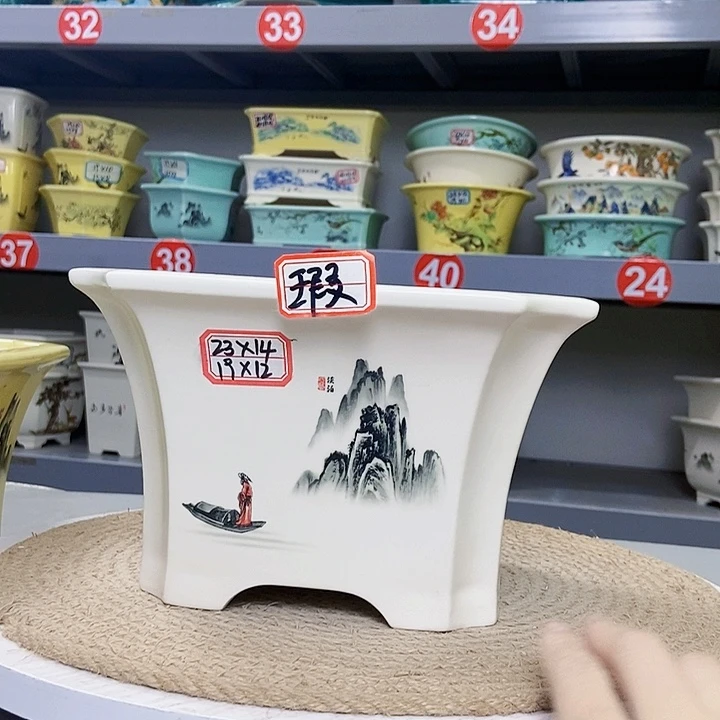 紫砂花瓶紫砂花盆