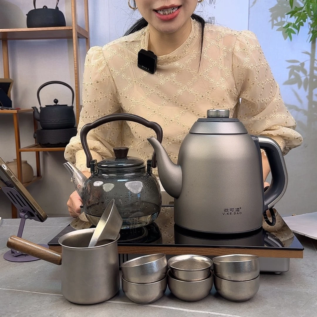 云***榭微可道纯钛煮茶壶系列