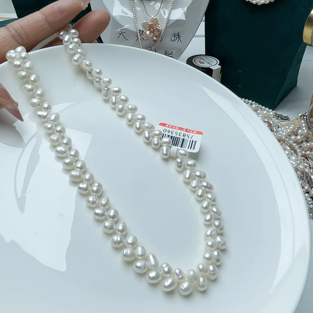 淡水珍珠未镶嵌颈饰