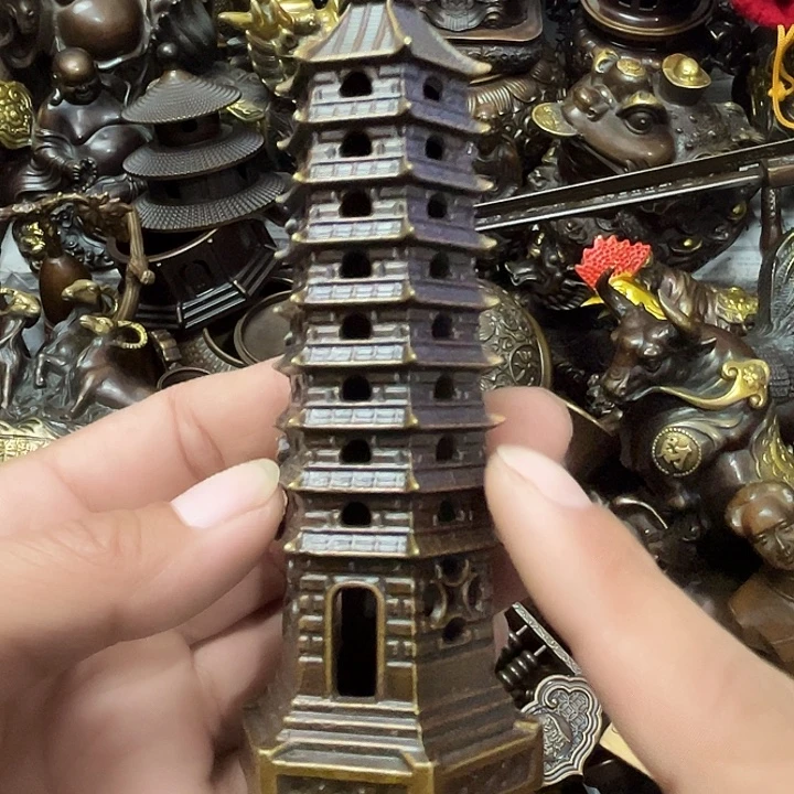 顺顺利利，铜器摆件