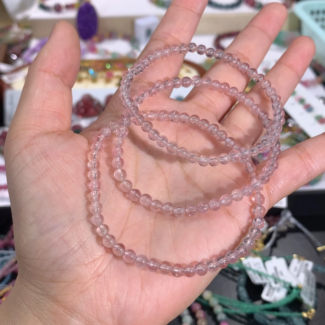 碧玺未镶嵌手串手串