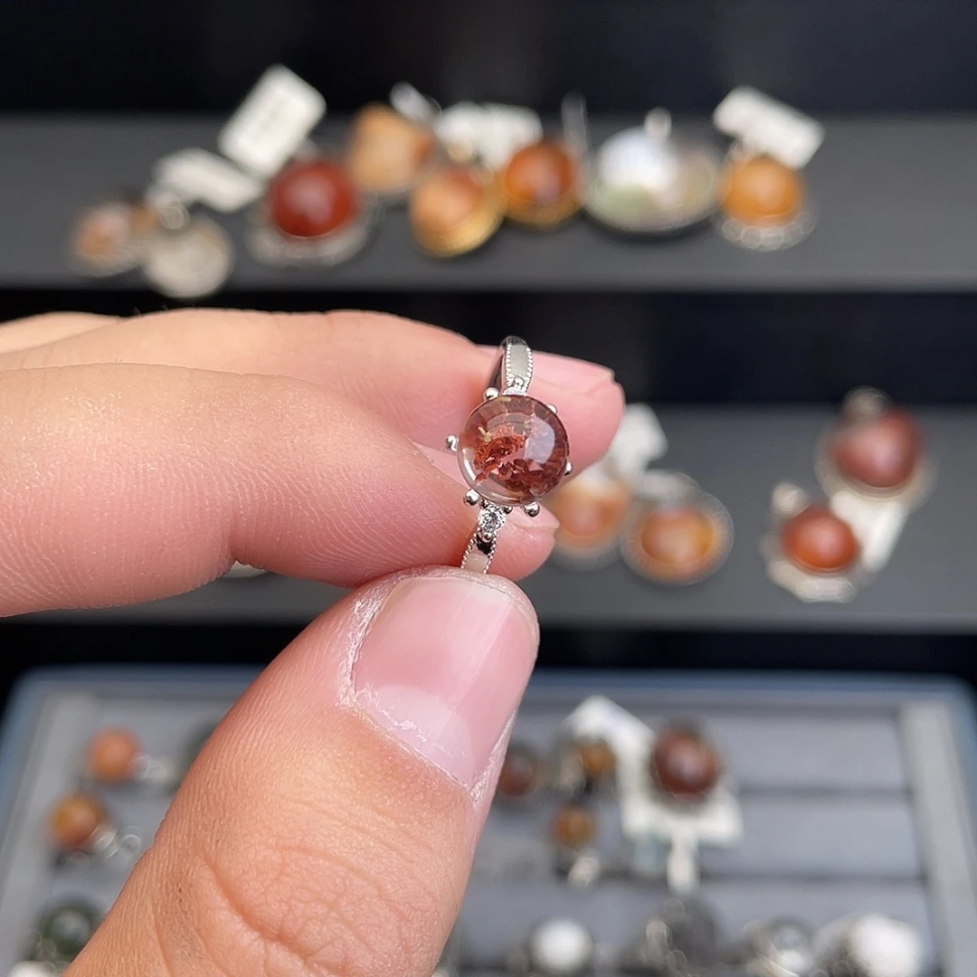 水晶颈饰银S925镶嵌～****～111111111