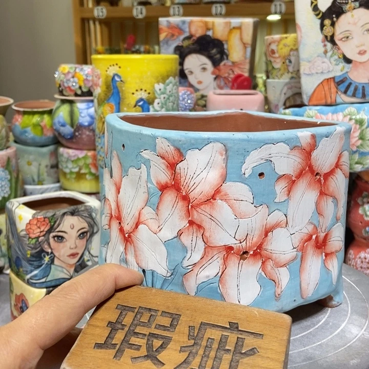 景德镇艺术手绘作品