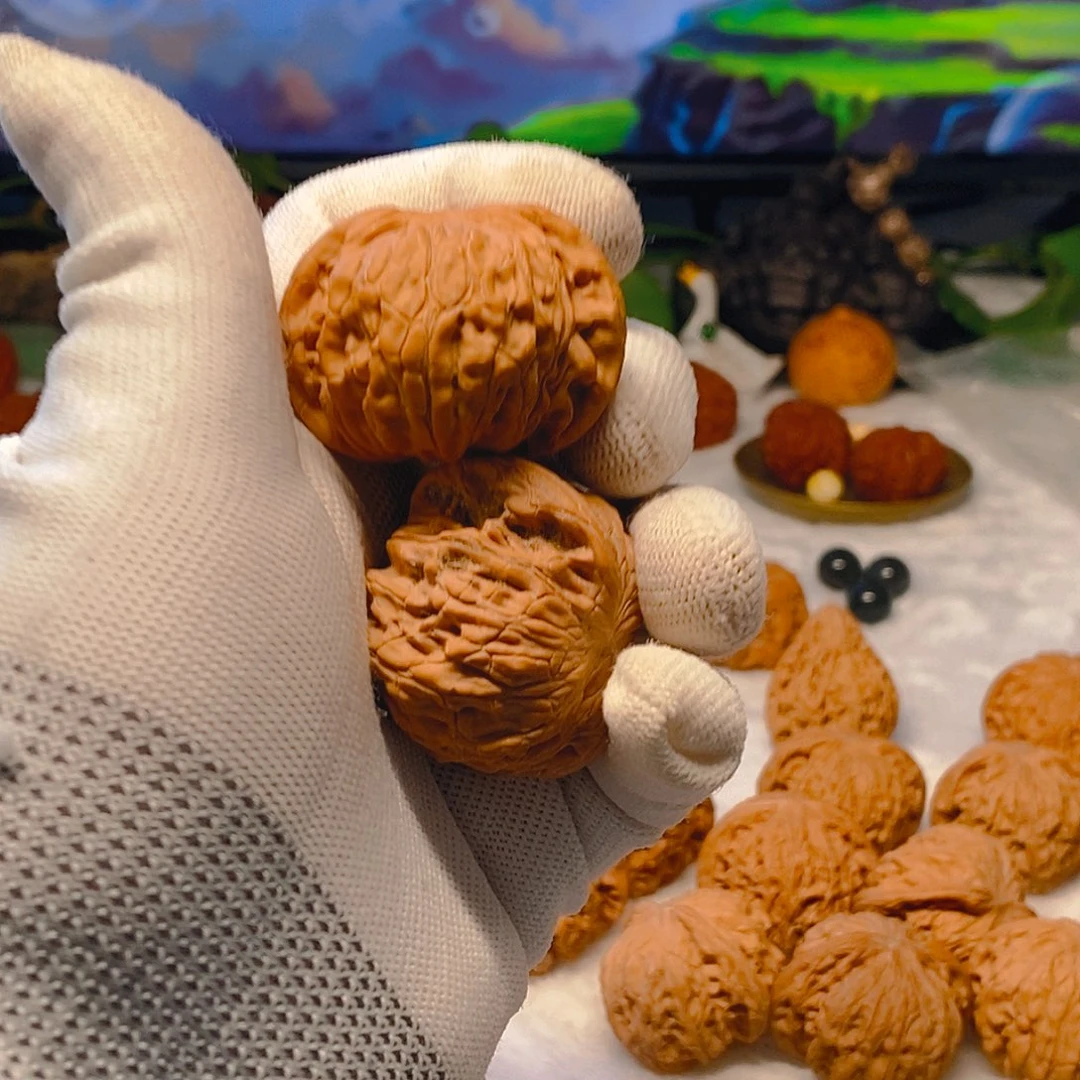 文玩核桃把件i*天花板正磨