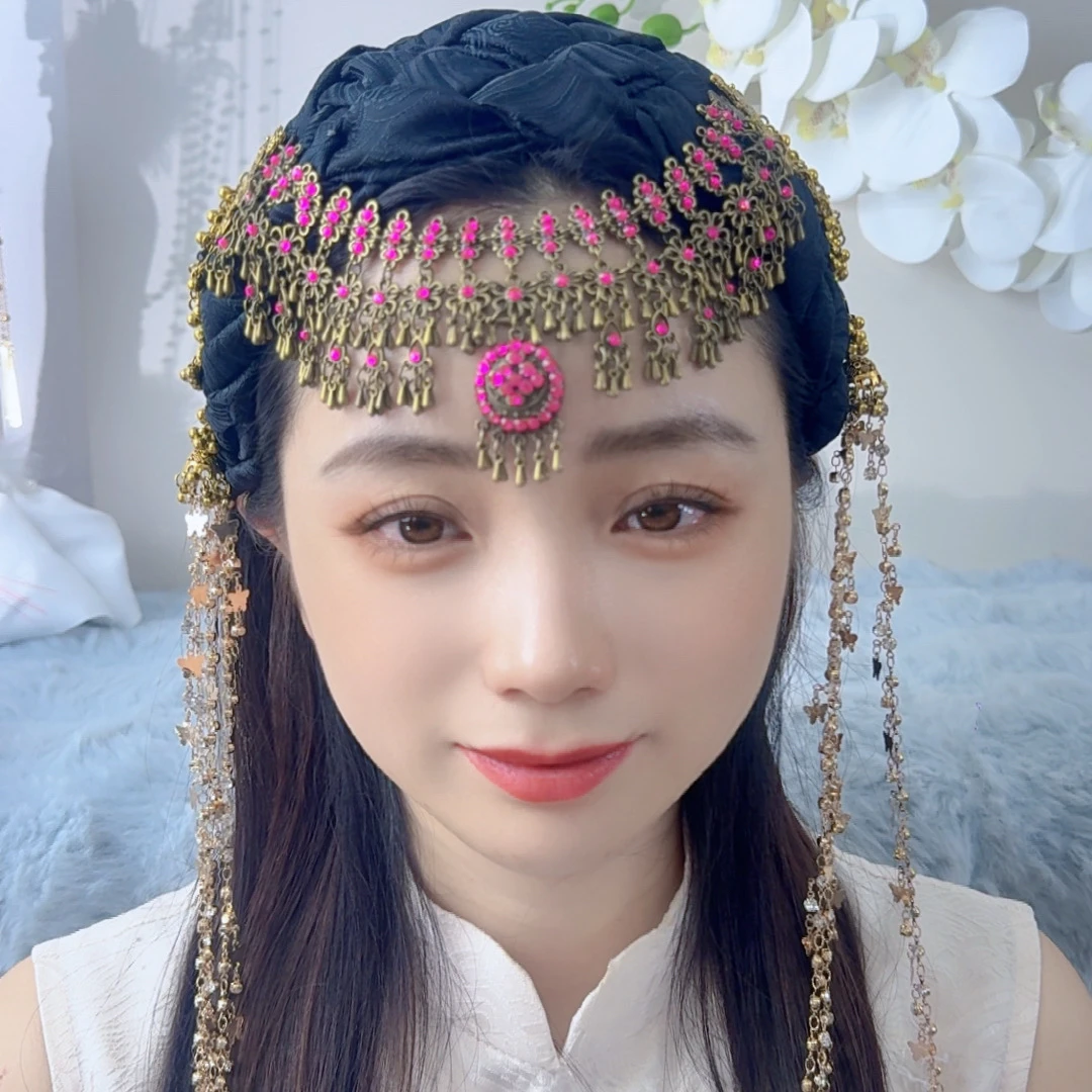 （画影）-原创设计异域风情修饰脸型民族风头饰新中式汉服发箍走秀