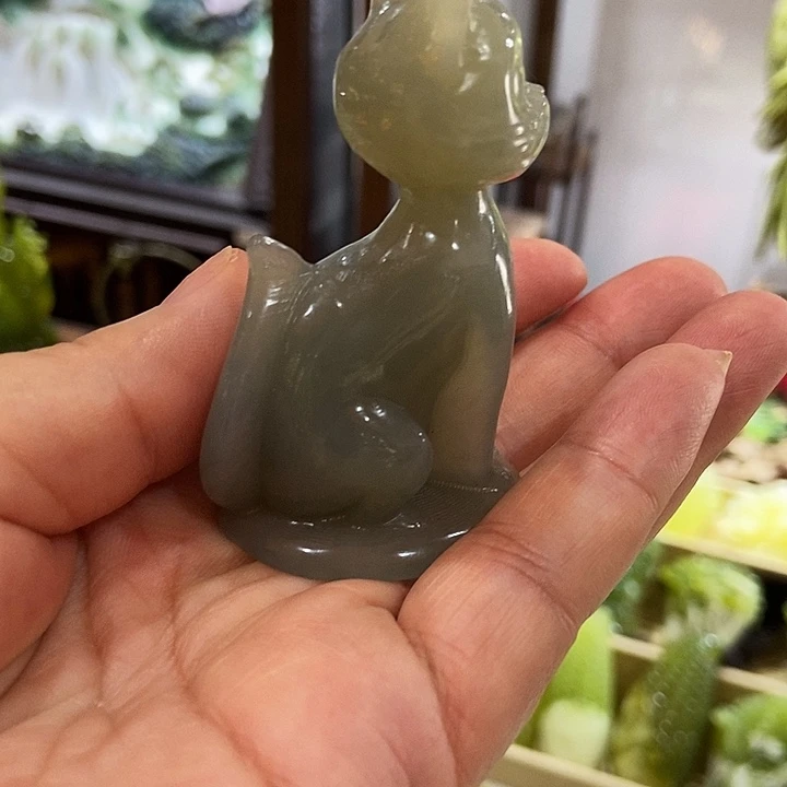 合金透闪石-蛇纹石玉珠宝奇石