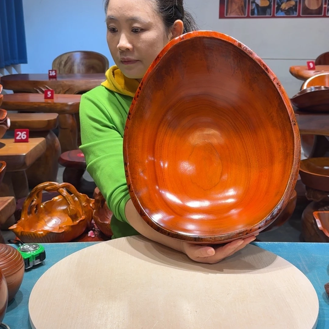 木果盘43*36*15.5 香樟实木