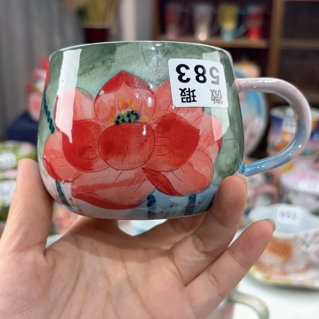 景德镇手绘高温釉下彩陶瓷茶具