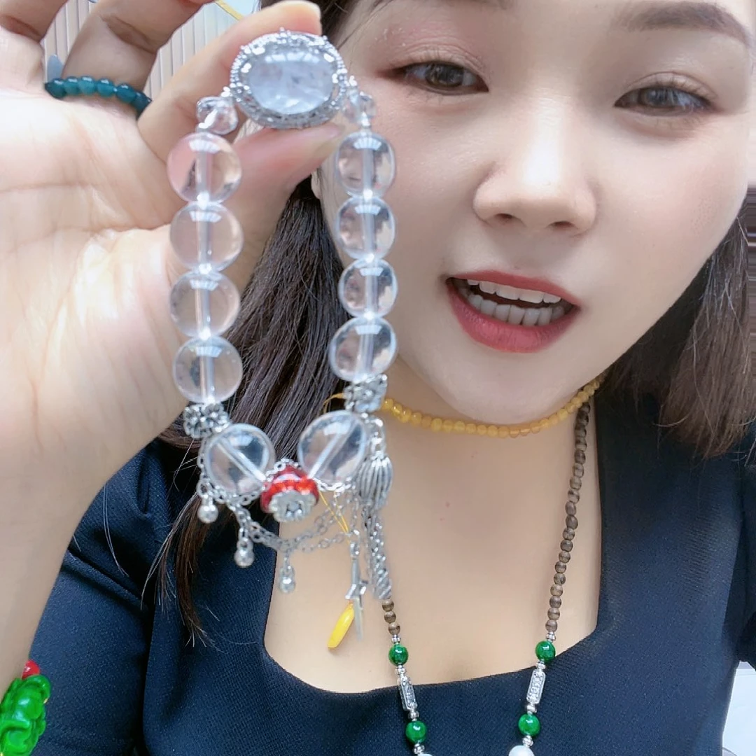 【闪购商品】烟晶手链合金