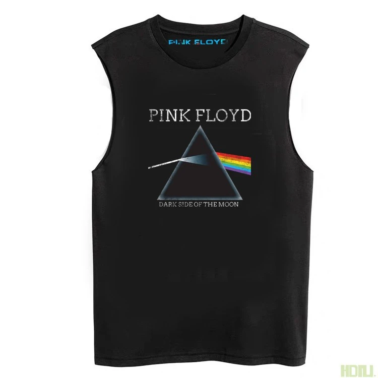 平克弗洛伊德Pink Floyd 摇滚乐队朋克男士无袖T恤背心