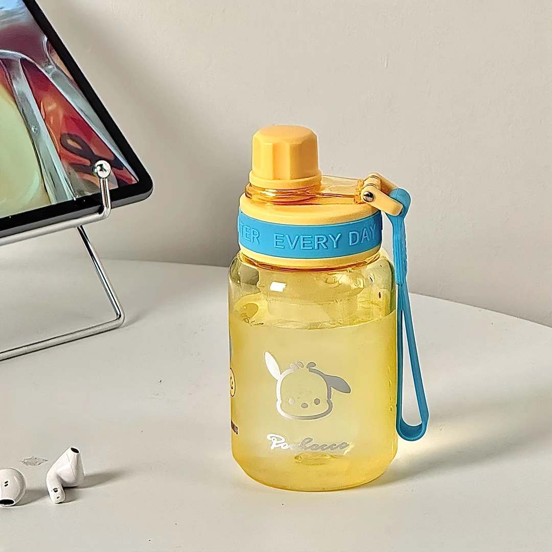 希乐水杯女2025新款高颜值tritan小巧带茶隔学生直饮运动随手杯子