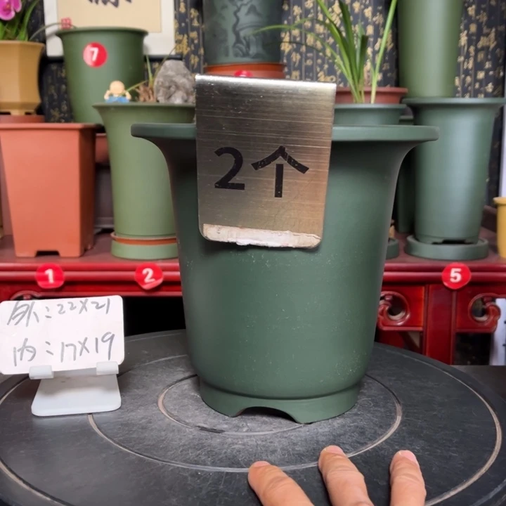 紫砂花盆紫砂花盆