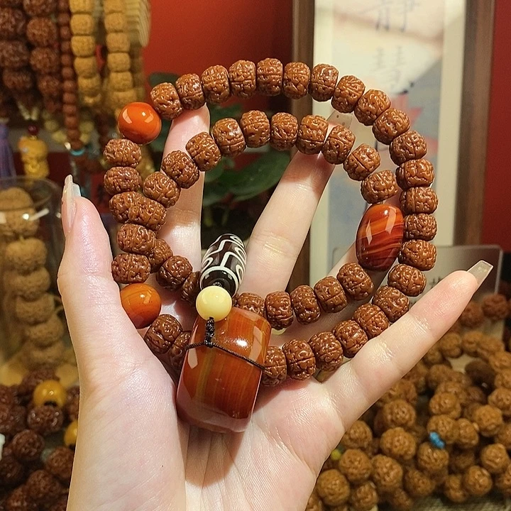 金刚菩提手串135玉华天珠