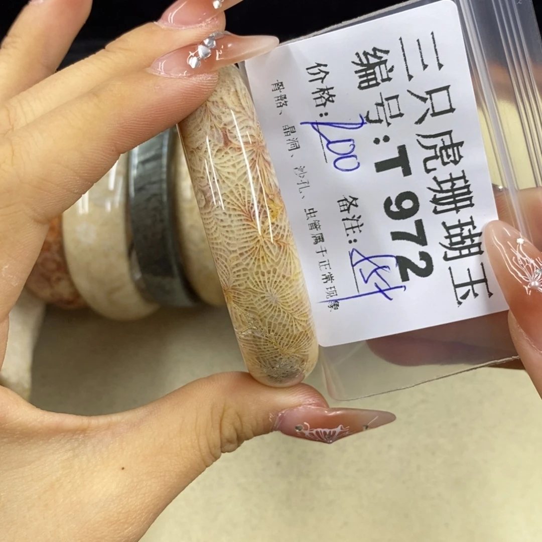 硅化珊瑚（珊瑚玉）1足银镀金镶嵌百*果