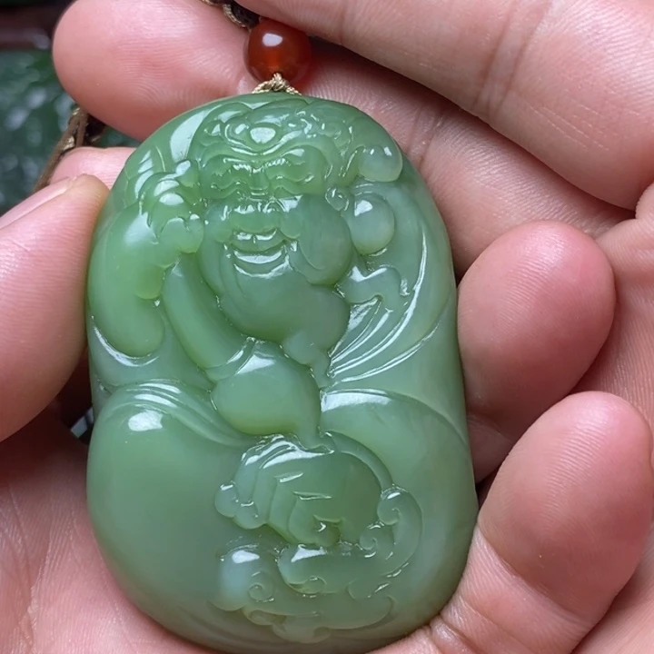 未镶嵌和田玉（碧玉）把件