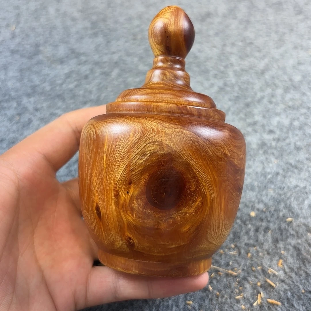 崖柏太行崖柏精品茶叶罐