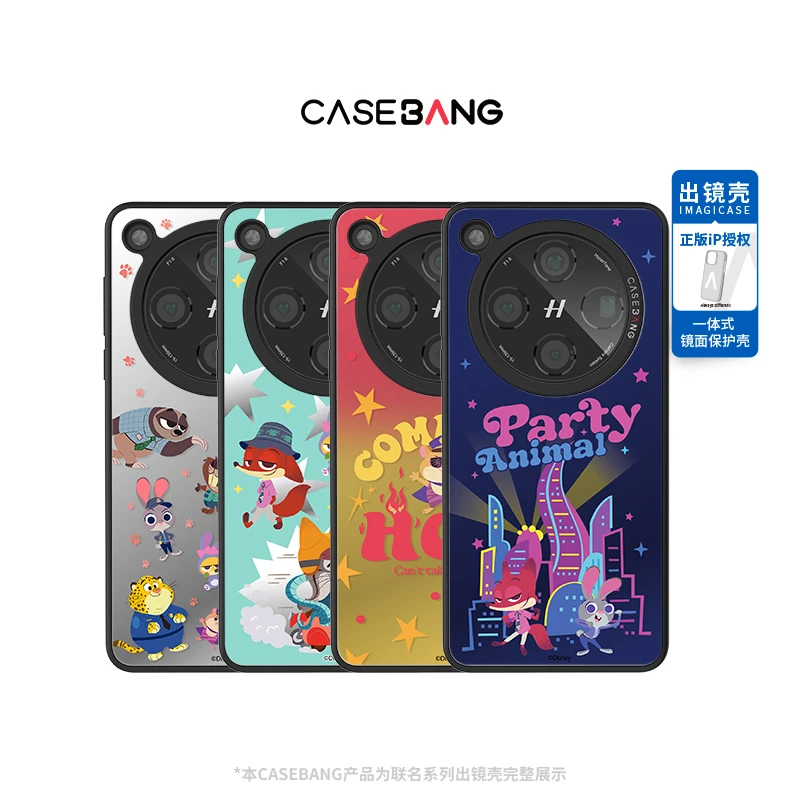 CASEBANGx疯狂动物城联名适用OPPO/VIVO小米三星一体式手机壳